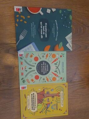 Bernard Lavallee Lot De 3 Livres Francais Biodiversité, Ecologie Alimentaire